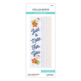 Spellbinders Create a Slimline Border Etched Dies from the Inspired Basics Collection