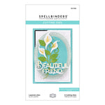 Spellbinders Layered Lilies Etched Dies from the Layered Fleur Bouquet Slimlines Collection