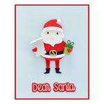S20 Spellbinders Dancin' St. Nick Etched Dies from the Tinsel Time Collection