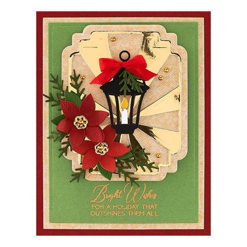 Spellbinders Holiday Label Motifs Etched Dies from Seasonal Label Motifs Collection by Becca Feeken