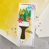 Spellbinders Painted Blooms Etched Dies from the Paint Your World Collection
