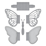 Spellbinders Pop-Up Butterfly Etched Dies from Bibi's Butterflies Collection