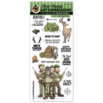 Art Impressions Work & Play Clear Stamps - Ole Buck Set