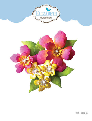 Elizabeth Craft Designs - Florals Volume 4 Collection - Dies - Florals 16