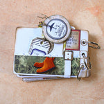 Elizabeth Craft Designs - Dies and Clear Photopolymer Stamp Set - Suitcase Kit