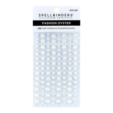 Spellbinders FASHION OYSTER COLOR ESSENTIALS PEARL DOTS