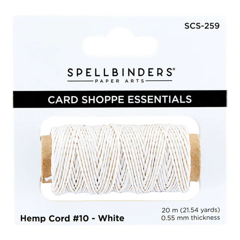 Spellbinders WHITE CORD FROM SEALED BY SPELLBINDERS COLLECTION