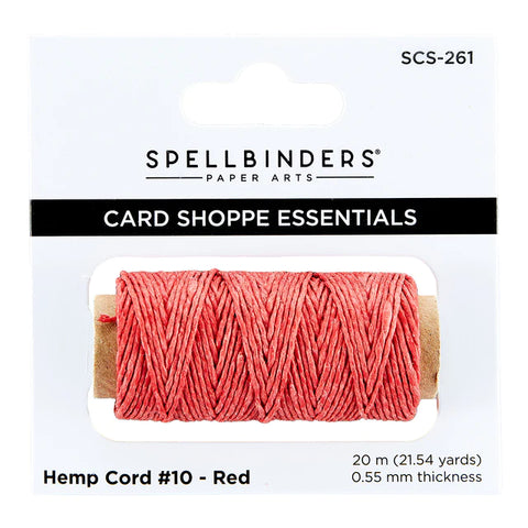 Spellbinders RED CORD FROM SEALED BY SPELLBINDERS COLLECTION