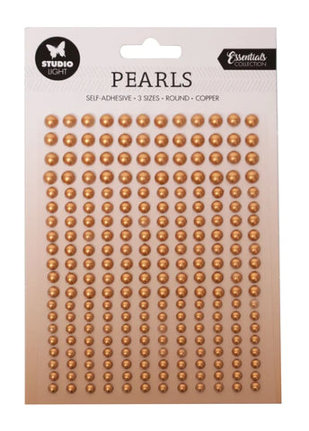 Studio Light Self-Adhesive Pearls Copper Pearls Essentials 105x160x4mm 240 PC nr.13