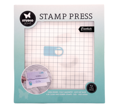 Studio Light Stamp Press Incl. 2 Magnets Essential Tools 160x160x20mm 3 PCS nr.01