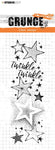 SL Clear Stamp Twinkle Twinkle Stars Grunge 52x148x3mm 1 pc nr.98