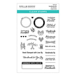 Spellbinders Handmade By Clear Stamp Set from the Celebrate You Collection