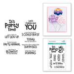 It's Party Time Clear Stamp Set from the Birthday Celebrations Collection