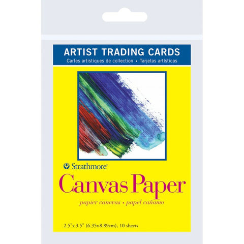Strathmore Artist Trading Cards, 2.5" x 3.5" - 300 Series Canvas Paper