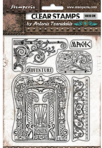 Stamperia Acrylic stamp cm 14x18 - Magic Forest Adventure