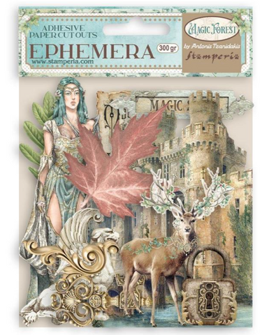 S25 Stamperia Ephemera - Magic Forest