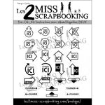 Les 2 miss Scrapbooking - Instruction mini album Die cut