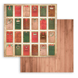 S25 Stamperia Scrapbooking Pad 10 sheets cm 30,5x30,5 (12"x12") - Romantic Home for the holidays