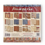 Stamperia Scrapbooking Pad 10 sheets cm 30,5x30,5 (12"x12") Maxi Background selection - Vintage Library