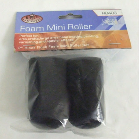 Royal Brush Crafter's Choice Foam Rollers 2" Mini Roller Refill - Peggable