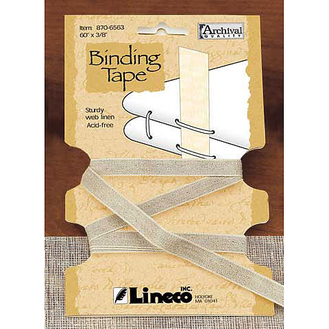 Lineco/University Products Book Binding Tape, 3/8" x 60" Roll