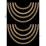 AB Studio Mixmedia thick cardboard ID-298 chains