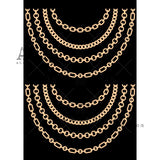 AB Studio Mixmedia thick cardboard ID-298 chains