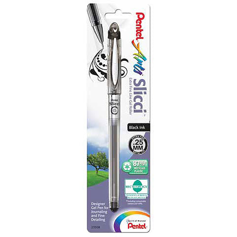 Pentel Slicci Gel Pens .25mm