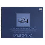 Fabriano 1264 Watercolor Pads, Spiral-Bound, 18" x 24" - 140 lb. (300 gsm), 20 Shts./Pad