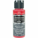 Americana Multi-Surface Satin Acrylic Paint 2oz - Red Hot