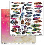 AB Studio 12"x12" Scrapbooking paper elements - Colorful Breeze