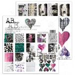 AB Studio 12"x12" Paper Collection (8 Pages + bonus) - Forever love