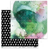 AB Studio 12"x12" Paper Collection (8 Pages + bonus) - Green bubble tea
