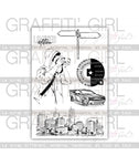 Graffiti Girl - Tampons Transparents City / Clear Stamps 'City'
