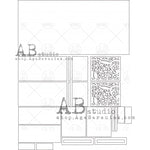 AB Studio Mixmedia Thick cardboard ID-197 - Door