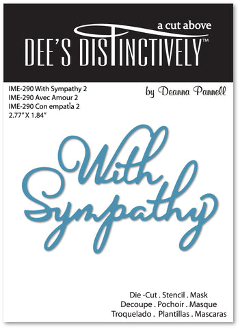 Dee's  Distinctively dies - With Sympathy 2